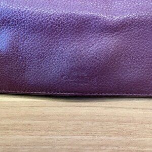 Coach plum wallet/wristlet